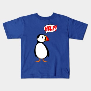 HELP THE PUFFIN Kids T-Shirt